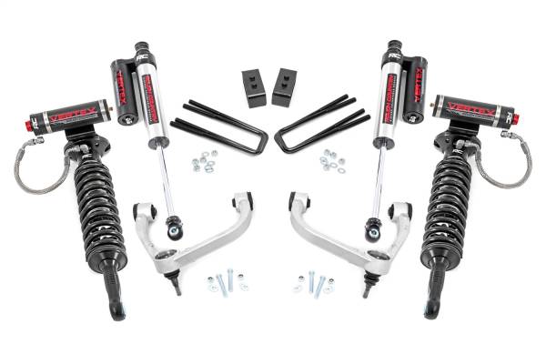 Rough Country - 2009 - 2013 Ford Rough Country Bolt-On Lift Kit w/Shocks - 54450