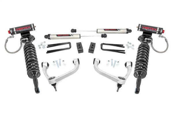 Rough Country - 2009 - 2013 Ford Rough Country Bolt-On Lift Kit w/Shocks - 54457