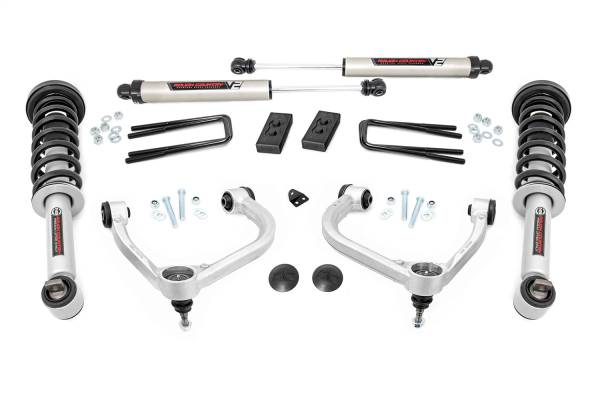 Rough Country - 2021 - 2022 Ford Rough Country Bolt-On Lift Kit w/Shocks - 57770A