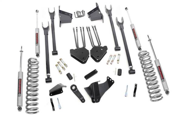 Rough Country - 2005 - 2007 Ford Rough Country 4-Link Suspension Lift Kit w/Shocks - 591.20