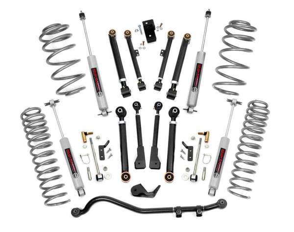 Rough Country - 2000 - 2006 Jeep Rough Country X-Series Suspension Lift Kit w/Shocks - 61120