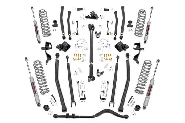 Rough Country - 2018 - 2022 Jeep Rough Country Long Arm Suspension Lift Kit w/Shocks - 61930