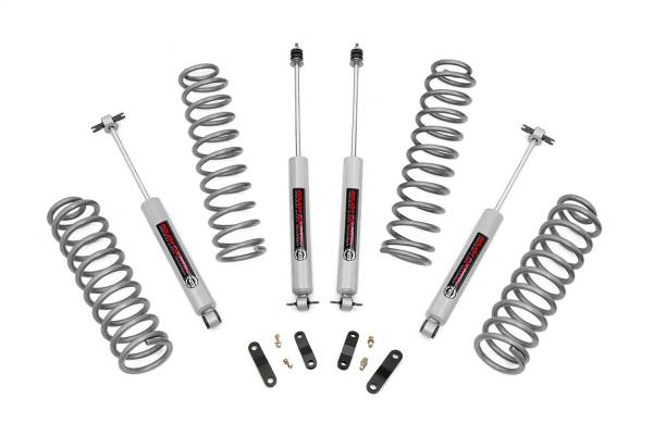 Rough Country - 2007 - 2018 Jeep Rough Country X-Series Suspension Lift Kit w/Shocks - 67930