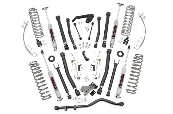 Rough Country - 2007 - 2018 Jeep Rough Country X-Series Suspension Lift Kit w/Shocks - 68322