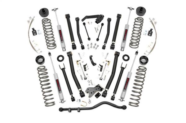 Rough Country - 2007 - 2018 Jeep Rough Country X-Series Suspension Lift Kit w/Shocks - 68422