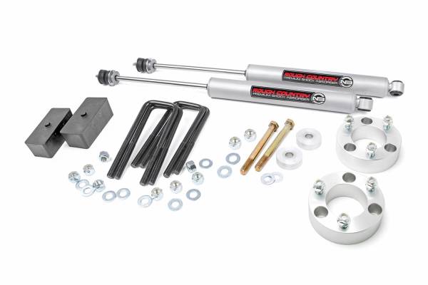 Rough Country - 2005 - 2022 Toyota Rough Country Suspension Lift Kit w/Shocks - 74530