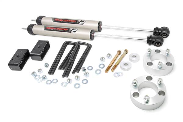 Rough Country - 2005 - 2022 Toyota Rough Country Lift Kit-Suspension w/Shock - 74570A