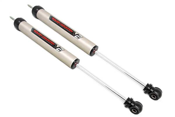 Rough Country - 2001 - 2010 GMC, Chevrolet Rough Country V2 Monotube Shocks - 760761_D