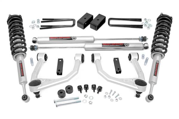 Rough Country - 2007 - 2021 Toyota Rough Country Lift Kit-Suspension w/Shock - 76831