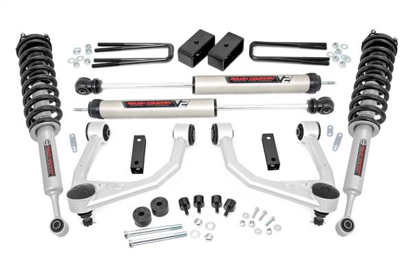 Rough Country - 2007 - 2021 Toyota Rough Country Lift Kit-Suspension w/Shock - 76871