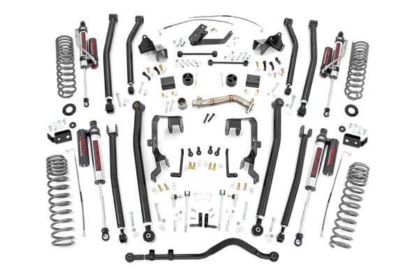 Rough Country - 2012 - 2018 Jeep Rough Country Long Arm Suspension Lift Kit w/Shocks - 79150A