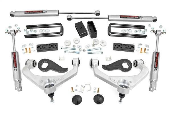 Rough Country - 2020 - 2022 GMC, Chevrolet Rough Country Suspension Lift Kit w/N3 Shocks - 95630