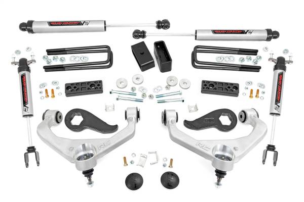 Rough Country - 2020 - 2022 GMC, Chevrolet Rough Country Suspension Lift Kit w/V2 Shocks - 95670