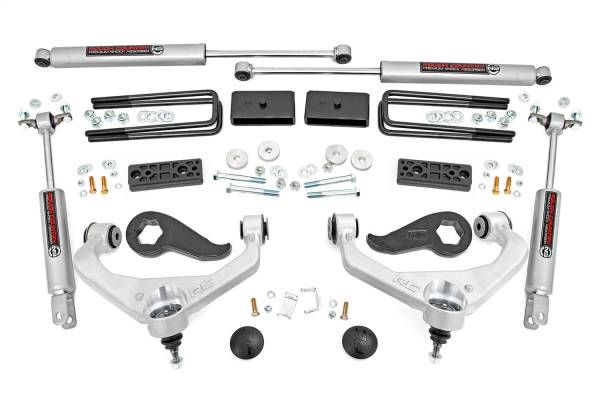 Rough Country - 2020 - 2022 GMC, Chevrolet Rough Country Suspension Lift Kit w/Shocks - 95830