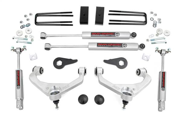 Rough Country - 2011 - 2019 GMC, Chevrolet Rough Country Suspension Lift Kit w/Shocks - 95920