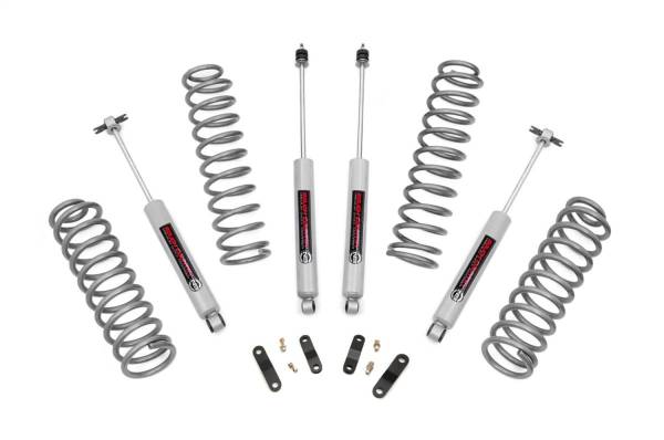 Rough Country - 2007 - 2018 Jeep Rough Country Suspension Lift Kit w/Shocks - PERF678