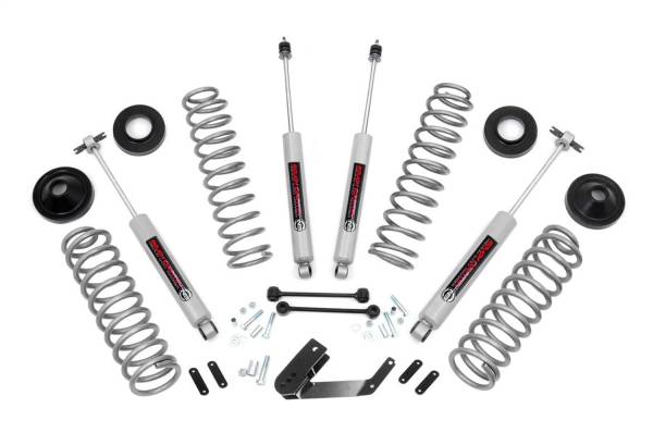 Rough Country - 2007 - 2018 Jeep Rough Country Suspension Lift Kit w/Shocks - PERF693