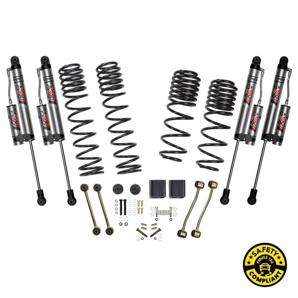 Skyjacker - 2021 - 2022 Jeep Skyjacker Lift Kit-Suspension 2.5 in. Suspension Lift System - JL25R3BKXLT