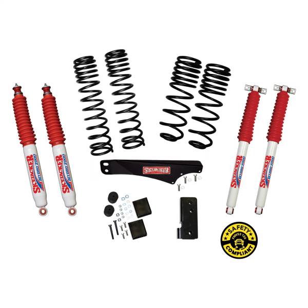 Skyjacker - 2007 - 2018 Jeep Skyjacker 2-2.5 Inch Lift Kit 2-2.5 Inch Dual Rate Long Travel Suspension Lift Kit - JK25BPHLT