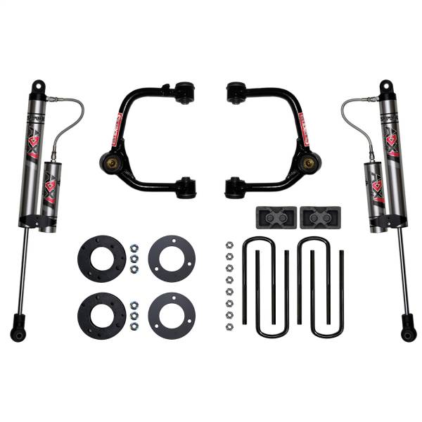 Skyjacker - 2021 - 2022 Ford Skyjacker Lift Kit-Suspension 3 in. Suspension Lift Kit With ADX 2.0 Remote Reservoir Shocks. - F2130KX