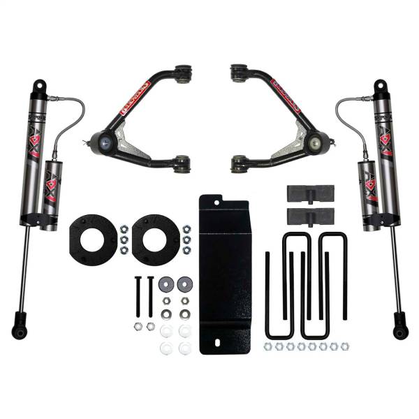 Skyjacker - 2014 - 2016 GMC, Chevrolet Skyjacker Lift Kit-Suspension 3.5 in. Suspension Lift Kit With ADX 2.0 Remote Reservoir Shocks. - C14350KX