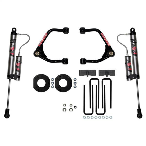 Skyjacker - 2019 - 2022 GMC, Chevrolet Skyjacker Lift Kit-Suspension 3.5 in. Suspension Lift Kit With ADX 2.0 Remote Reservoir Shocks. - C19350KX