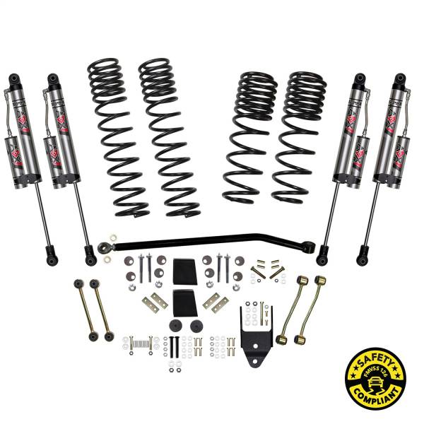 Skyjacker - 2021 - 2022 Jeep Skyjacker Lift Kit-Suspension 3.5 in. Suspension Lift System - JL35R3BKXLT