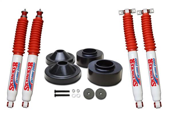 Skyjacker - 2007 - 2018 Jeep Skyjacker Poly Spacer Kit Polyurethane Spacer Leveling Kit - JK23-H