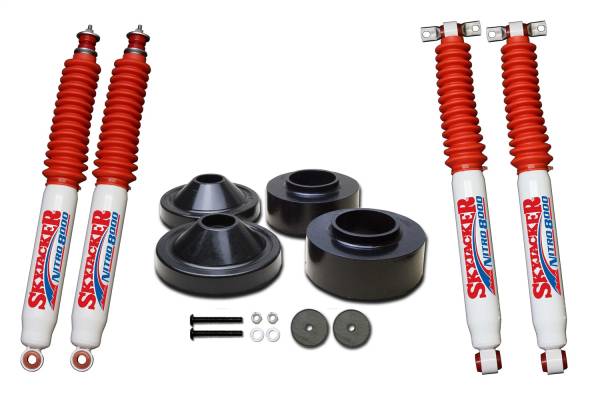 Skyjacker - 2007 - 2018 Jeep Skyjacker Poly Spacer Kit Polyurethane Spacer Leveling Kit - JK23-N