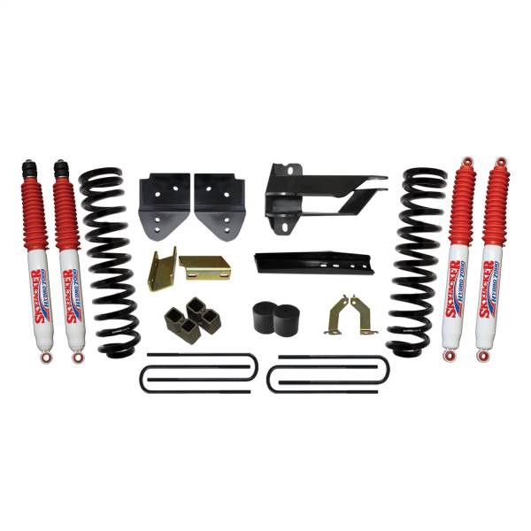 Skyjacker - 2017 - 2018 Ford Skyjacker Suspension Lift Kit w/Shocks Suspension Lift Kit w/Shock - F17451K-H