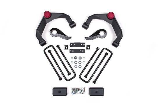 Zone - 2020 - 2022 GMC, Chevrolet ZONE 3" Lift Kit w/ FOX Shocks 2020+ Silverado/Sierra HD w/o Overloads (ZONC48F)