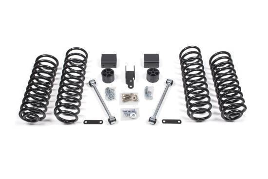 Zone - 2007 - 2012 Jeep ZONE 3" Suspension Lift Kit w/ Nitro Shocks 2007-2012 Wrangler JK 2dr (ZONJ12N)