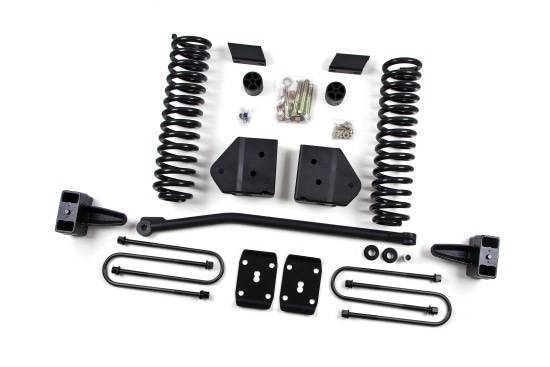 Zone - 2011 - 2016 Ford, 2019 - 2020 Ram ZONE 4" Lift Kit w/ Nitro Shocks 2011-2016 F-250/F-350 w/ Overload (ZONF17N)