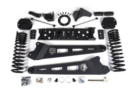 Zone - 2019 - 2022 Ram ZONE 4" Radius Arm Kit w/ FOX Shocks 2019-2020 RAM 2500 4WD *GAS* (ZOND79F)