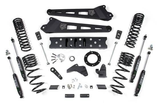 Zone - 2019 - 2022 Ram ZONE 5.5" Radius Arm Kit w/ FOX Shocks 2019-2020 RAM 2500 4WD *GAS* (ZOND124F)