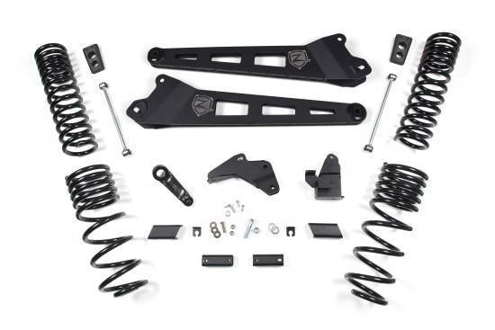 Zone - 2014 - 2018 Ram ZONE 5.5" Repalcement Radius Arm Kit w/ Nitro Shocks 2014-2018 RAM 2500 *GAS* (ZOND69N)