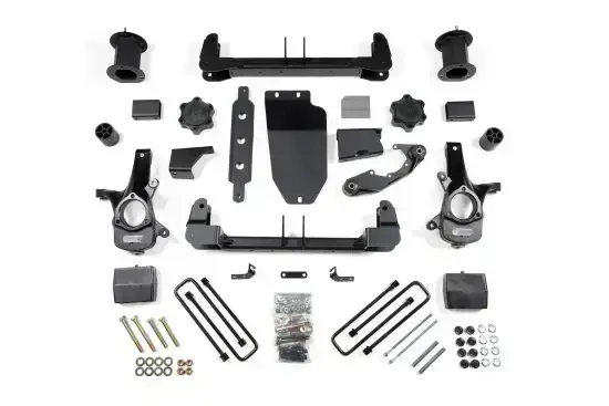 Zone - 2014 - 2018 GMC, Chevrolet ZONE 6.5" Lift Kit w/ FOX Shocks 2014-2018 Silverado/Sierra 1500 4WD (ZONC25F)