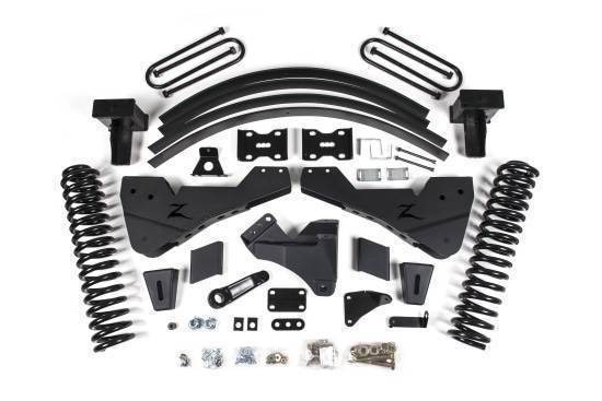 Zone - 2011 - 2016 Ford ZONE 8" Lift Kit w/ FOX Shocks 2011-2016 F-250/F-350 w/ Overload (ZONF57F)