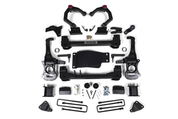 Zone - 2009 - 2010 Dodge, 2011 Ram, 2019 - 2021 GMC, Chevrolet ZONE 4" Lift Kit 2019+ Silverado/Sierra 1500 4WD w/ARC (ZONC70)