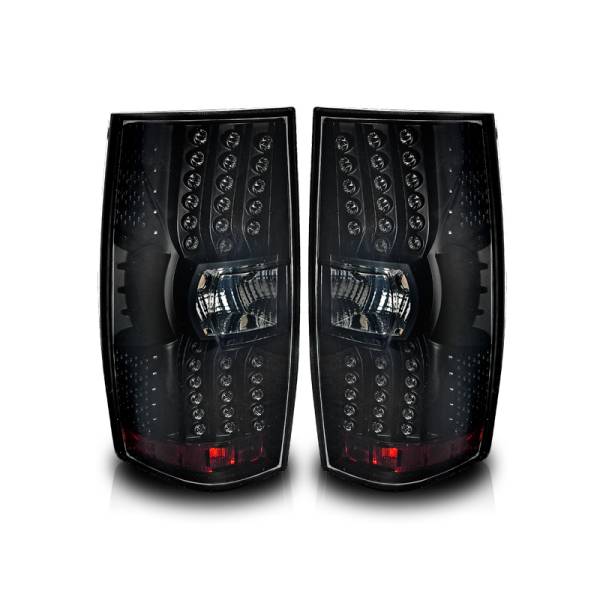 Winjet - Winjet LED TAIL LIGHTS-BLACK / SMOKE - CTWJ-0066-BS