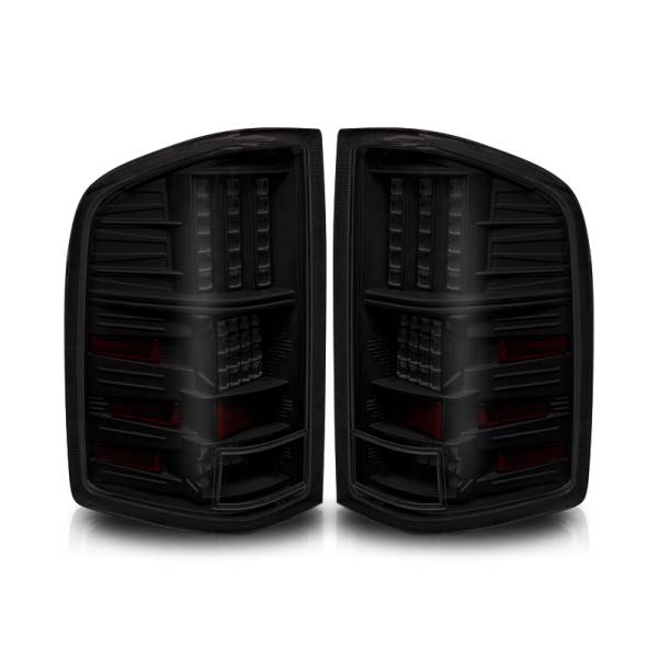 Winjet - Winjet LED TAIL LIGHTS-BLACK / SMOKE - CTWJ-0067-BS