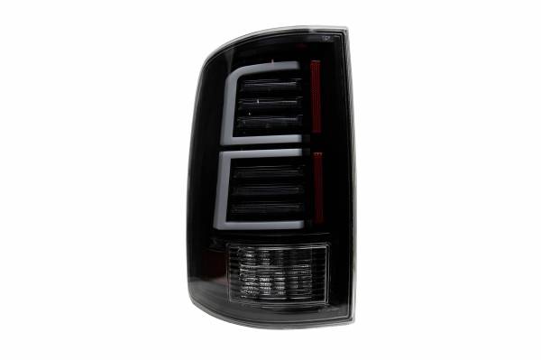 Winjet - Winjet LED SEQUENTIAL TAIL LIGHTS-GLOSS BLACK / CLEAR - CTWJ-0696-GBC-SQ