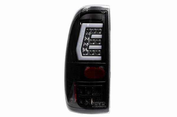 Winjet - Winjet LED TAIL LIGHTS-BLACK / CLEAR - CTWJ-0703-BC