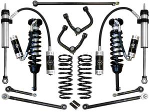 2010 - 2022 Toyota ICON Vehicle Dynamics 10-UP FJ/10-UP 4RUNNER 0-3.5" STAGE 6 SUSPENSION SYSTEM W TUBULAR UCA - K53066T