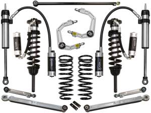 2010 - 2022 Toyota ICON Vehicle Dynamics 10-UP FJ/10-UP 4RUNNER 0-3.5" STAGE 7 SUSPENSION SYSTEM W BILLET UCA - K53067