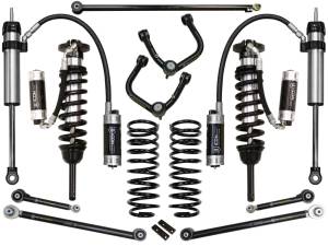 2010 - 2022 Toyota ICON Vehicle Dynamics 10-UP FJ/10-UP 4RUNNER 0-3.5" STAGE 7 SUSPENSION SYSTEM W TUBULAR UCA - K53067T