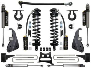 2017 - 2022 Ford ICON Vehicle Dynamics 17-UP FORD F-250/F-350 4-5.5" STAGE 4 COILOVER CONVERSION SYSTEM - K63154