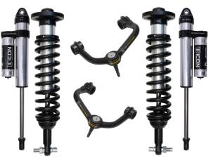 2015 - 2020 Ford ICON Vehicle Dynamics 2015-2020 FORD F150 4WD 0-2.63" STAGE 3 SUSPENSION SYSTEM W TUBULAR UCA - K93083T