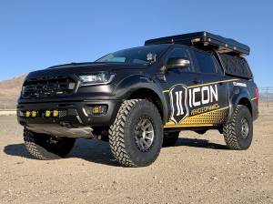 ICON Vehicle Dynamics - 2019 - 2022 Ford ICON Vehicle Dynamics 19-UP FORD RANGER 0-3.5" STAGE 8 SUSPENSION SYSTEM W TUBULAR UCA - K93208T - Image 2