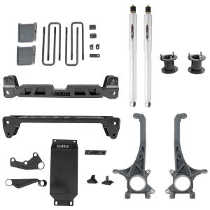 2016 - 2021 Toyota Belltech 4" Lift Kit Inc. Rear Trail Performance Shocks Only - 154301BK4